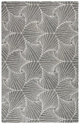 Safavieh Micro-Loop Mlp174F Grey/Ivory Rugs.