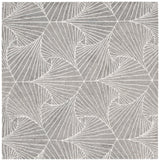 Safavieh Micro-Loop Mlp174F Grey/Ivory Rugs.