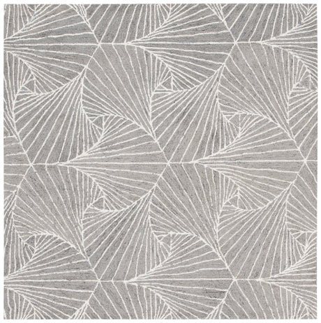 Safavieh Micro-Loop Mlp174F Grey/Ivory Area Rug