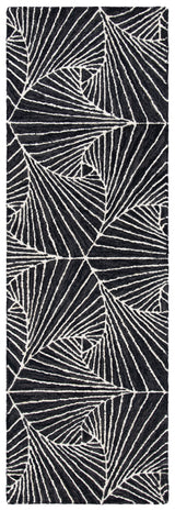 Safavieh Micro-Loop Mlp174H Charcoal/Ivory Rugs.