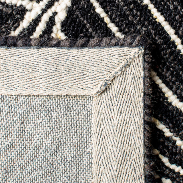Safavieh Micro-Loop Mlp174H Charcoal/Ivory Rugs.