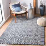 Safavieh Micro-Loop Mlp175M Dark Blue/Ivory Rugs.