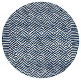 Safavieh Micro-Loop Mlp175M Dark Blue/Ivory Rugs.