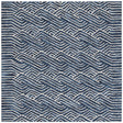 Safavieh Micro-Loop Mlp175M Dark Blue/Ivory Rugs.