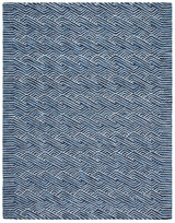 Safavieh Micro-Loop Mlp175M Dark Blue/Ivory Rugs.