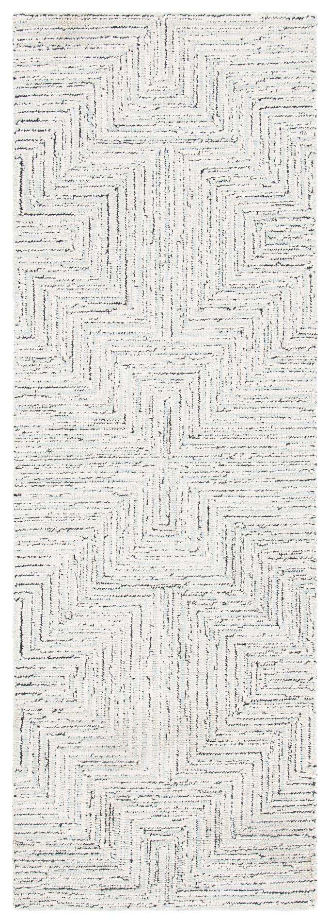 Safavieh Micro-Loop Mlp176F Light Grey/Ivory Rugs.