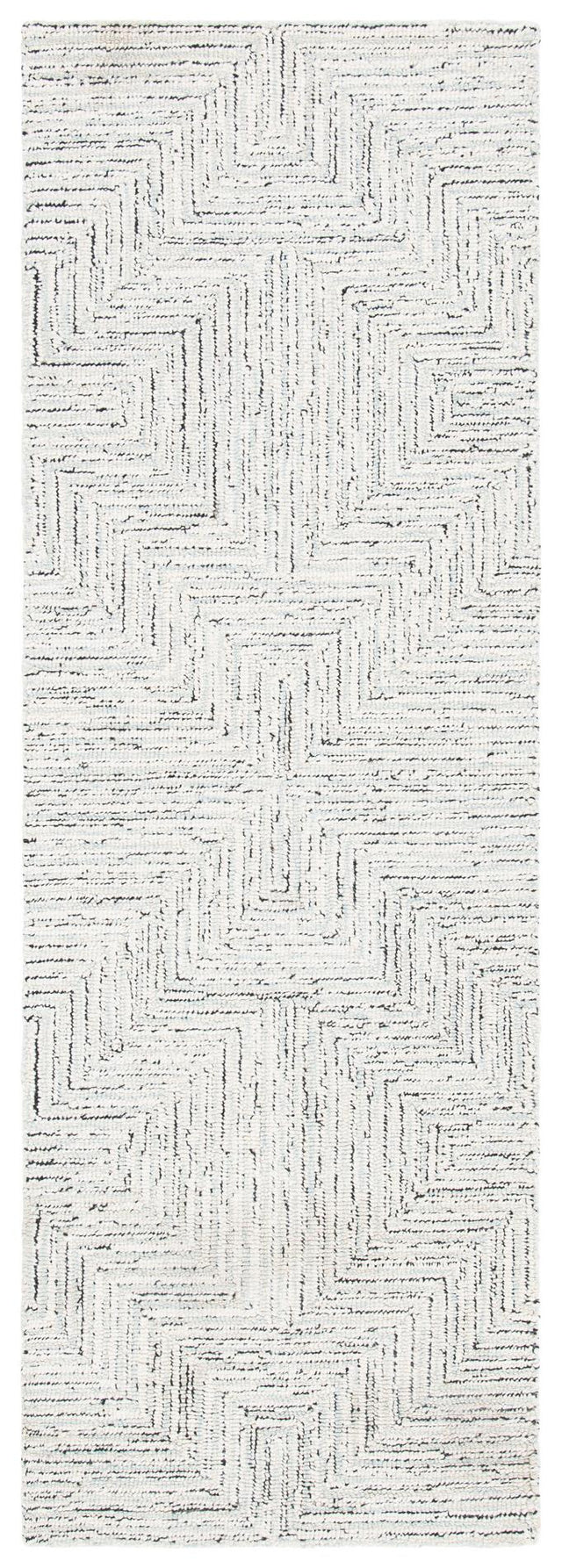 Safavieh Micro-Loop Mlp176F Light Grey/Ivory Area Rug