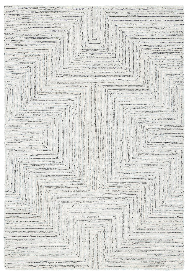 Safavieh Micro-Loop Mlp176F Light Grey/Ivory Area Rug