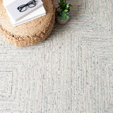 Safavieh Micro-Loop Mlp176F Light Grey/Ivory Rugs.