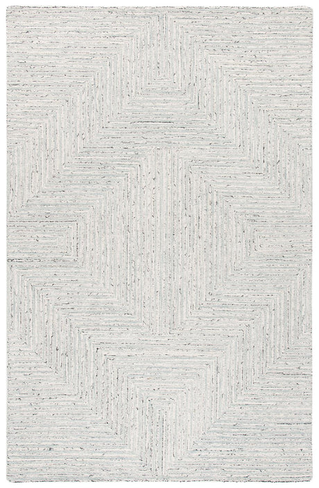 Safavieh Micro-Loop Mlp176F Light Grey/Ivory Area Rug