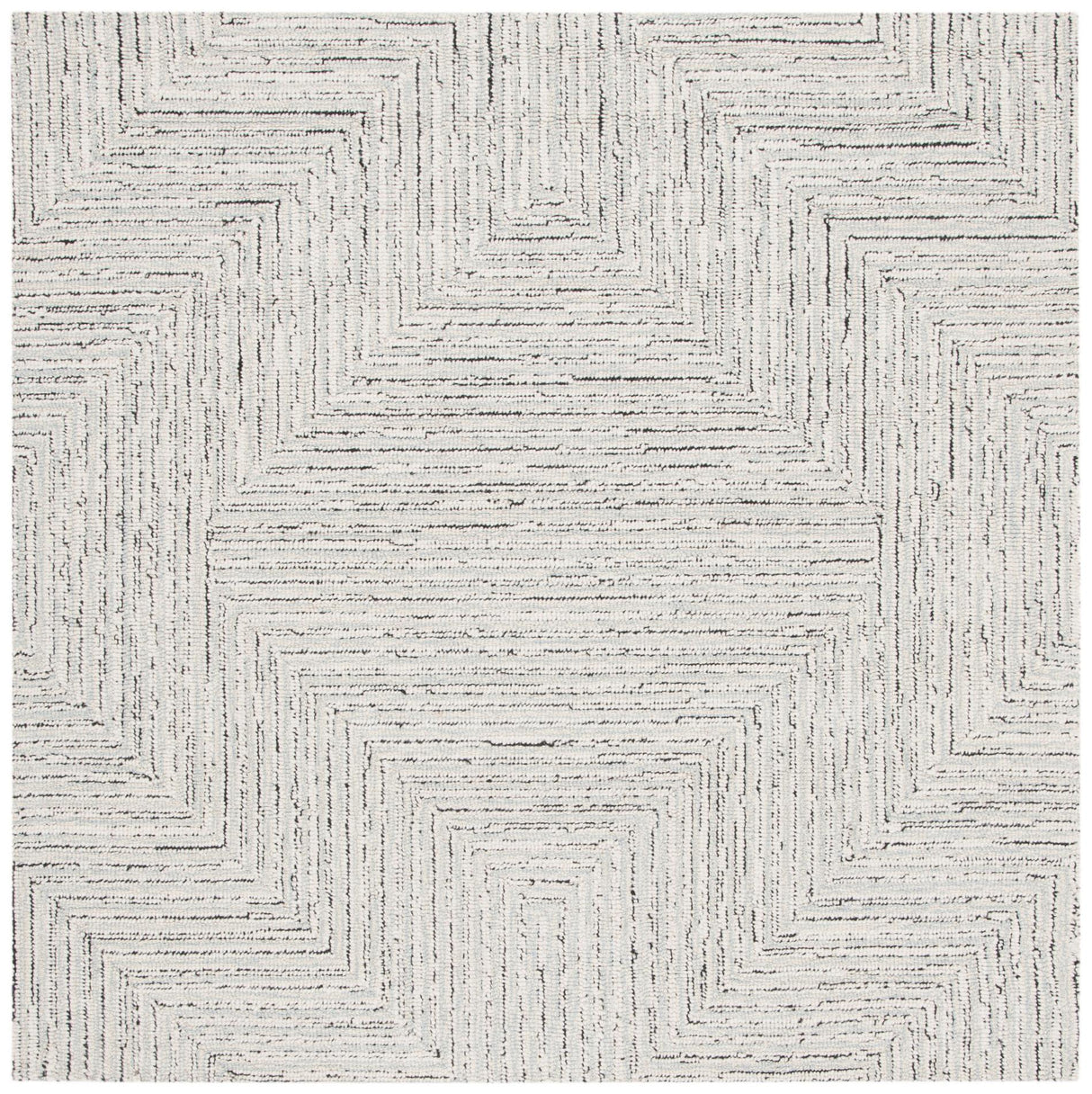 Safavieh Micro-Loop Mlp176F Light Grey/Ivory Rugs.