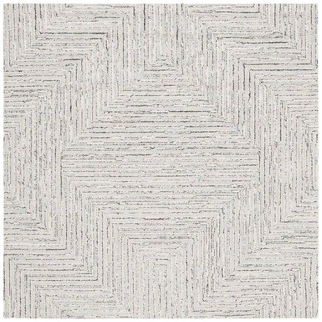 Safavieh Micro-Loop Mlp176F Light Grey/Ivory Area Rug