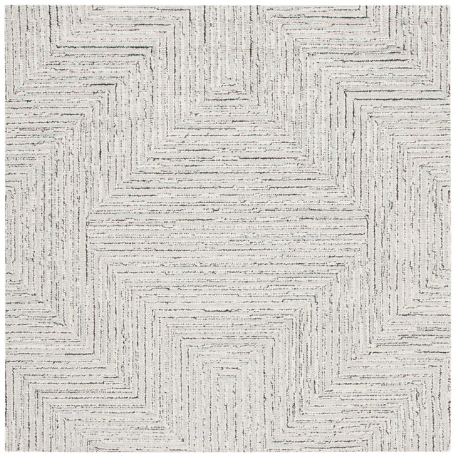 Safavieh Micro-Loop Mlp176F Light Grey/Ivory Area Rug