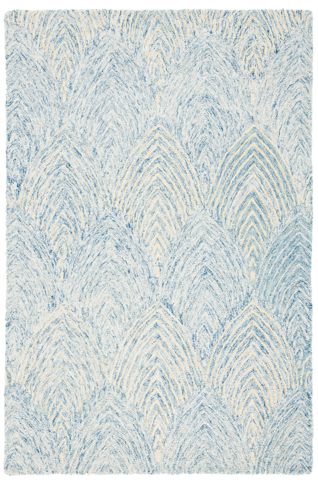Safavieh Micro-Loop Mlp177M Light Blue/Ivory Rugs.