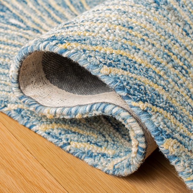 Safavieh Micro-Loop Mlp177M Light Blue/Ivory Rugs.