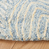 Safavieh Micro-Loop Mlp177M Light Blue/Ivory Rugs.