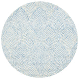 Safavieh Micro-Loop Mlp177M Light Blue/Ivory Rugs.