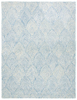 Safavieh Micro-Loop Mlp177M Light Blue/Ivory Rugs.