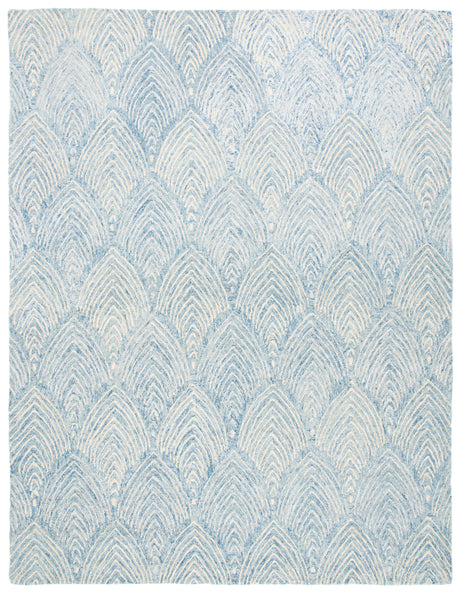 Safavieh Micro-Loop Mlp177M Light Blue/Ivory Area Rug