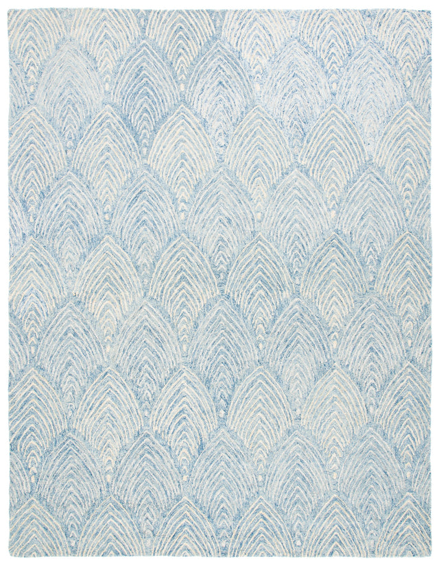 Safavieh Micro-Loop Mlp177M Light Blue/Ivory Rugs.