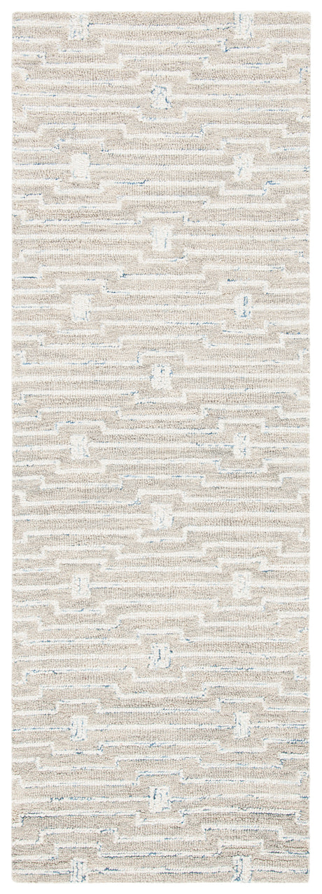 Safavieh Micro-Loop Mlp178F Light Grey/Ivory Area Rug