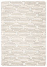 Safavieh Micro-Loop Mlp178F Light Grey/Ivory Rugs.