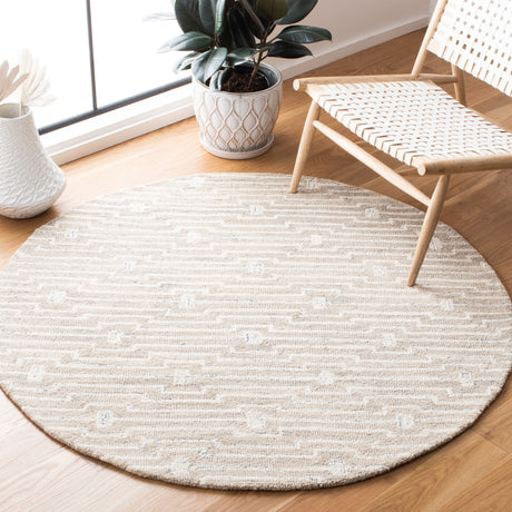 Safavieh Micro-Loop Mlp178F Light Grey/Ivory Area Rug