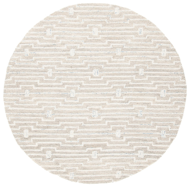 Safavieh Micro-Loop Mlp178F Light Grey/Ivory Area Rug