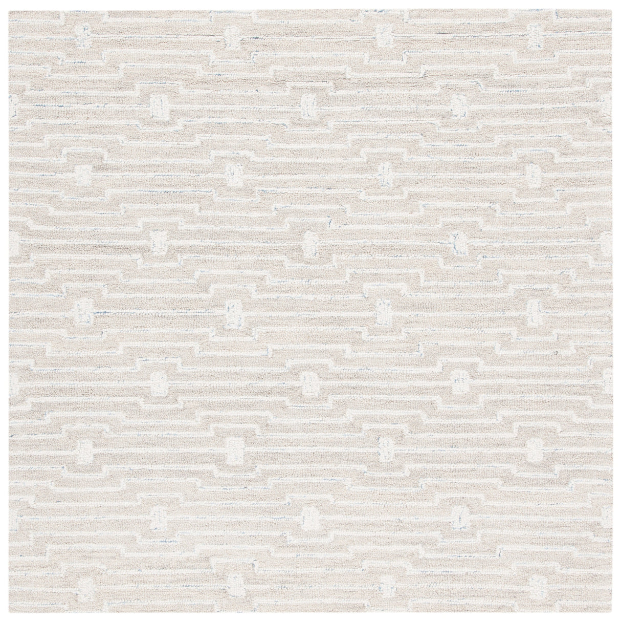 Safavieh Micro-Loop Mlp178F Light Grey/Ivory Rugs.