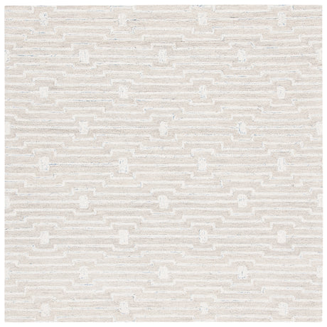 Safavieh Micro-Loop Mlp178F Light Grey/Ivory Area Rug