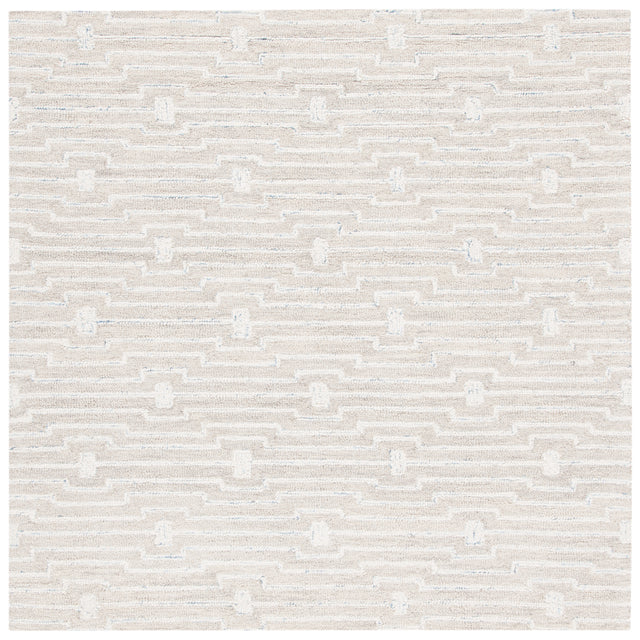 Safavieh Micro-Loop Mlp178F Light Grey/Ivory Area Rug