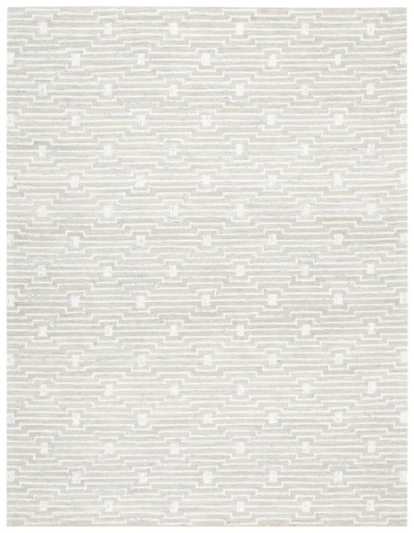 Safavieh Micro-Loop Mlp178F Light Grey/Ivory Area Rug