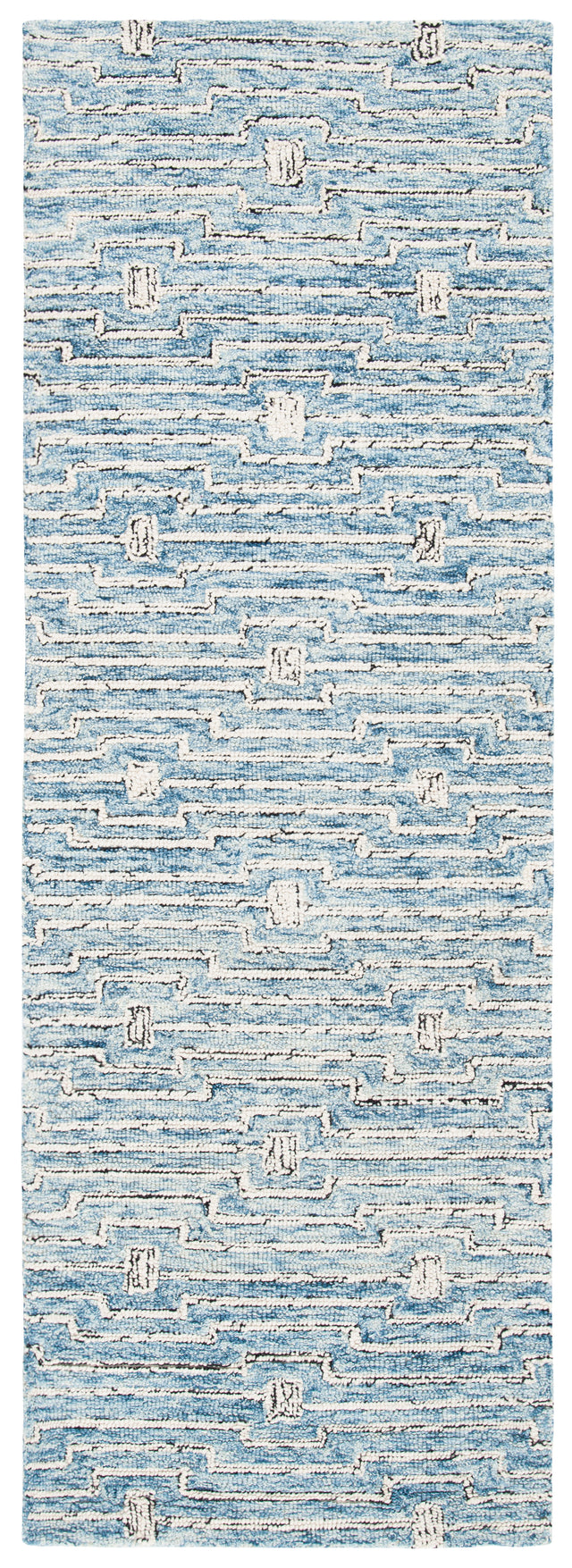 Safavieh Micro-Loop Mlp178M Light Blue/Ivory Area Rug