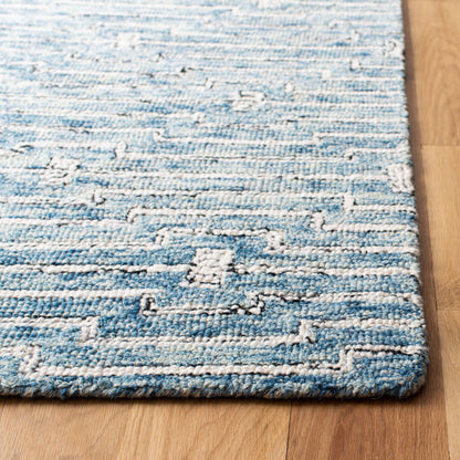 Safavieh Micro-Loop Mlp178M Light Blue/Ivory Area Rug