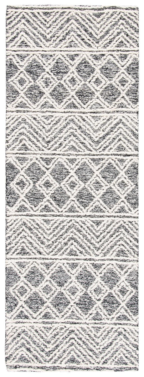 Safavieh Micro-Loop Mlp203A Ivory/Black Area Rug