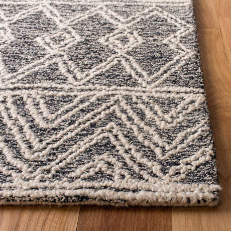 Safavieh Micro-Loop Mlp203A Ivory/Black Area Rug