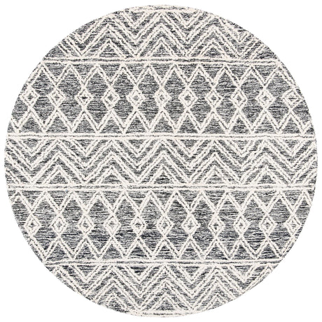 Safavieh Micro-Loop Mlp203A Ivory/Black Area Rug