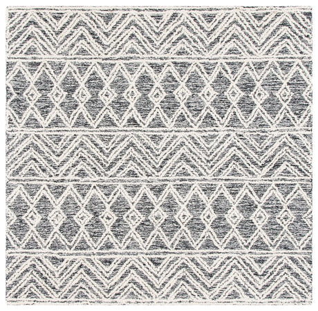 Safavieh Micro-Loop Mlp203A Ivory/Black Area Rug