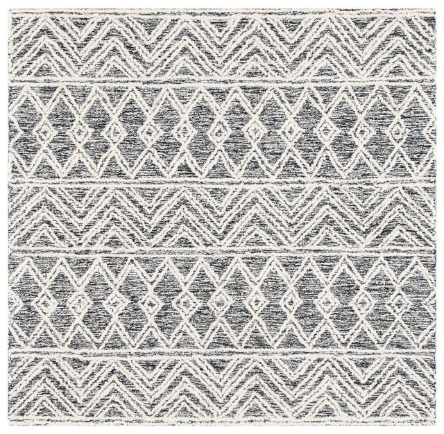 Safavieh Micro-Loop Mlp203A Ivory/Black Rugs.