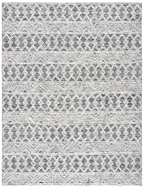 Safavieh Micro-Loop Mlp203A Ivory/Black Area Rug