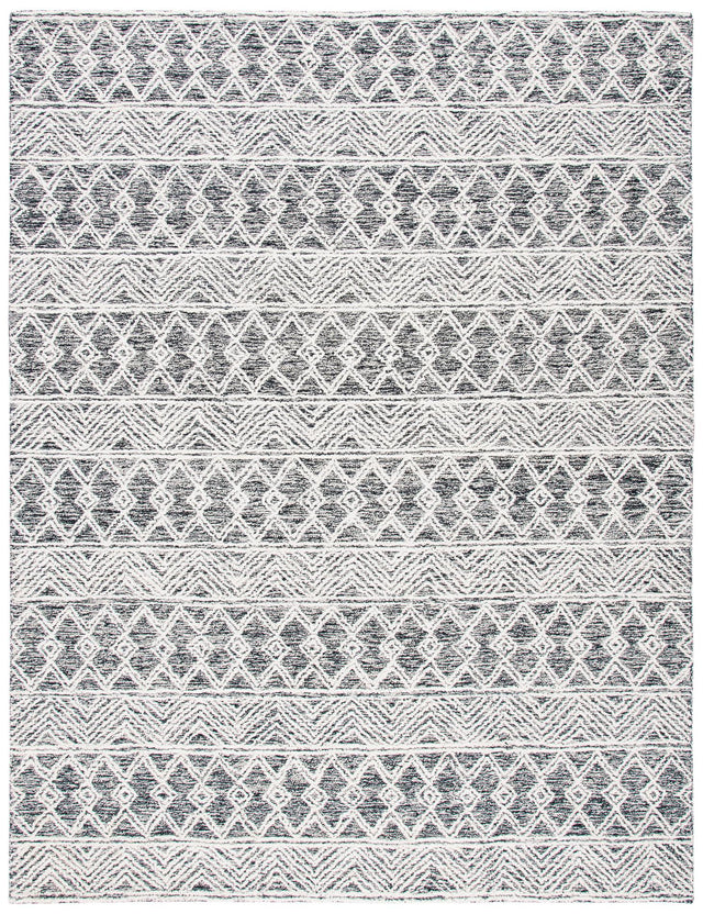 Safavieh Micro-Loop Mlp203A Ivory/Black Rugs.