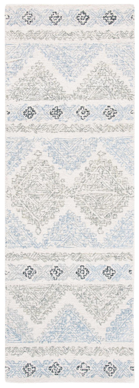 Safavieh Micro-Loop Mlp206A Ivory/Grey Area Rug