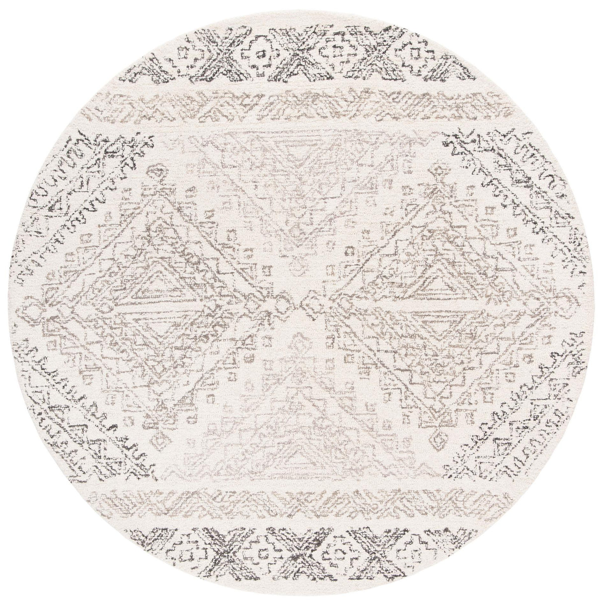 Safavieh Micro-Loop Mlp206B Ivory/Light Brown Rugs.