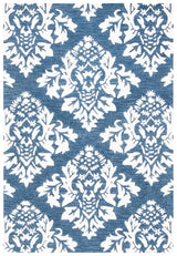 Safavieh Micro-Loop Mlp221M Blue/Ivory Rugs.