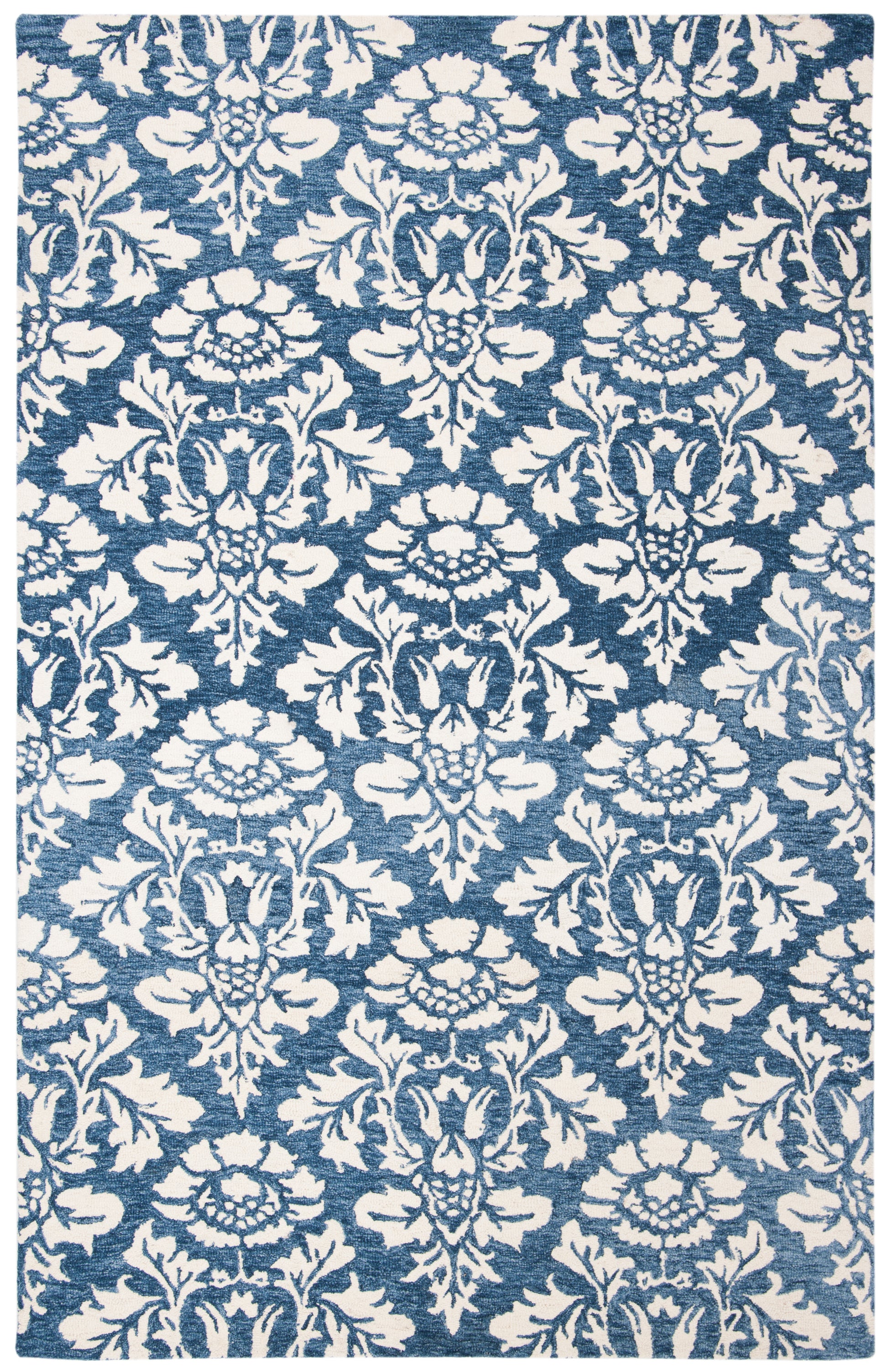 Safavieh Micro-Loop Mlp221M Blue/Ivory Area Rug