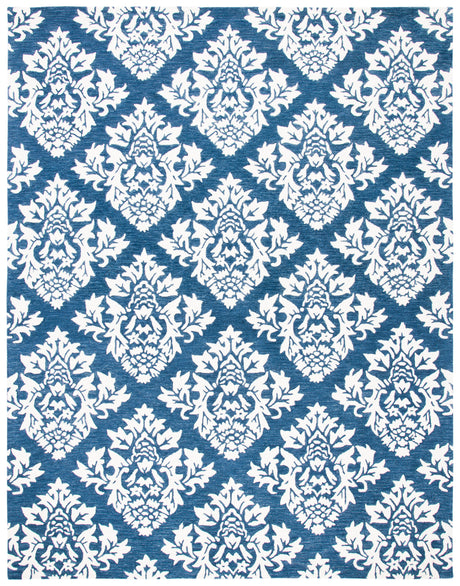 Safavieh Micro-Loop Mlp221M Blue/Ivory Area Rug