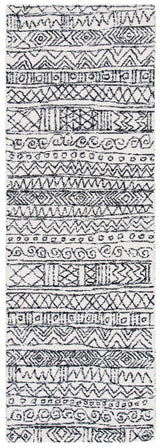 Safavieh Micro-Loop Mlp228A Ivory/Black Rugs.