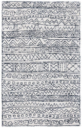 Safavieh Micro-Loop Mlp228A Ivory/Black Rugs.