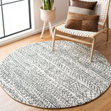 Safavieh Micro-Loop Mlp228A Ivory/Black Rugs.