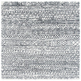 Safavieh Micro-Loop Mlp228A Ivory/Black Rugs.